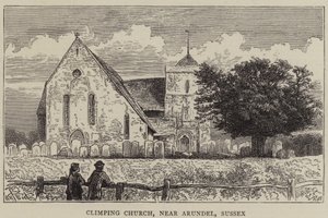 Climping Church, nær Arundel, Sussex av William Henry James Boot