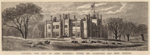Dalmeny, setet til Lord Rosebery, der Mr Gladstone har oppholdt seg av William Henry James Boot