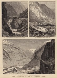 Fullføringen av St Gothard-tunnelen av William Henry James Boot