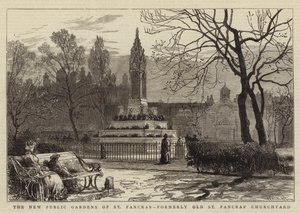 The New Public Gardens of St Pancras, tidligere Old St Pancras' Churchyard av William Henry James Boot