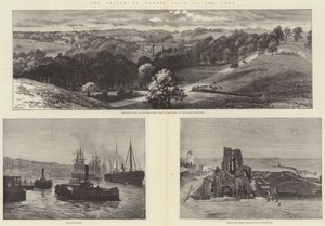 Prinsen av Wales besøk til Tyne
