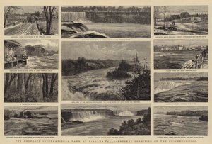 Den foreslåtte internasjonale parken ved Niagara Falls, nåværende tilstand i nabolaget