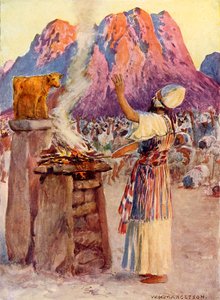 Gullkalven av William Henry Margetson