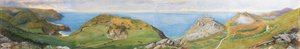 The Valley of the Rocks (wc og gouache forhøyet med hvitt)