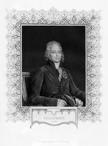 Charles Maurice de Talleyrand-Perigord, fransk diplomat, 1800-tallet.