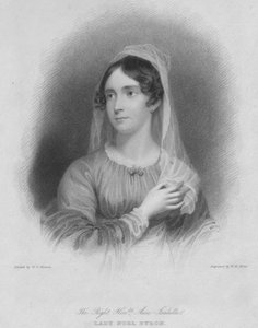 The Right Honorable Anne Isabella Lady Noel Byron, kona til poeten George Gordon Byron, mer vanlig
