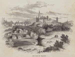 Byen Krakow av William Henry Pike