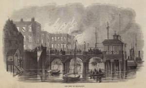 Brannen på Gravesend av William Henry Pike