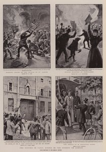 The Rioting in Paris, Scenes in the Streets på søndag