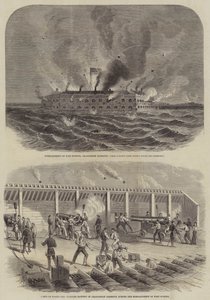 amerikanske borgerkrigen av William Henry Prior