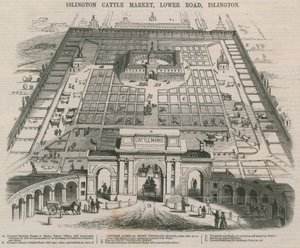 Islington Cattle Market, Lower Road, Islington, London