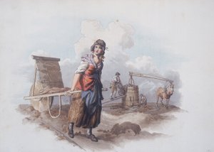 Mursteinsmaker, 1808 av William Henry Pyne