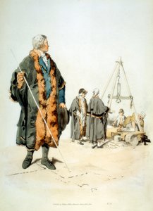 Medlem av en London Wardmote Inquest i offisiell kjole, 1808 av William Henry Pyne