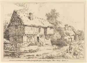 Gamle hytter av William Henry Pyne
