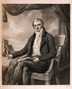 Portrett av pianist og komponist Joseph Wölfl 1773-1812, 1811. av William Henry Pyne