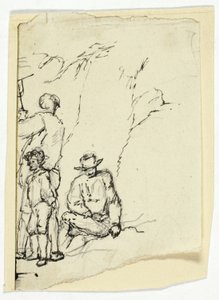 To menn med gutt av William Henry Pyne