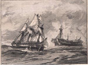 Arethusa og Belle Poule AD 1778