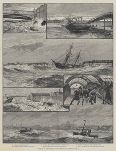 Effekter av stormen i Mersey tirsdag 1. november av William Heysham Overend