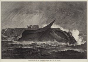 HMS Eurydice som sist sett av Benjamin Cuddiford, en av de to overlevende av William Heysham Overend