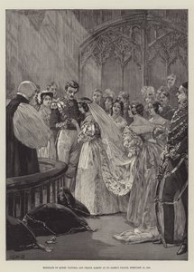 Ekteskap med dronning Victoria og prins Albert ved St James