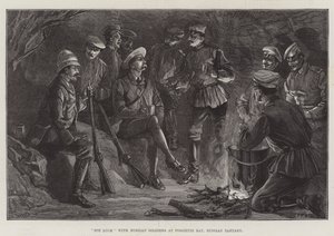 Pot Luck med russiske soldater i Possiette Bay, Russian Tartary