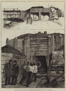 Forberedelser for å teste Thunderer's Thirty-Eight Ton Gun på Woolwich