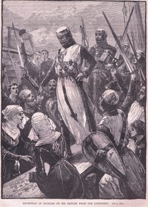 Mottakelse av Richard da han kom tilbake fra kontinentet 1194 e.Kr