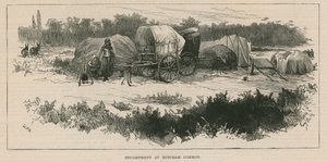 Skisser av sigøynerlivet; Leir ved Mitcham Common