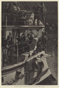 Krisen i Egypt, baugen til et av Hennes Majestets krigsskip