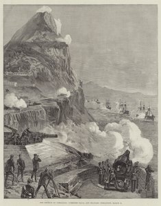 Forsvaret av Gibraltar, kombinerte marine- og militæroperasjoner, 13. mars