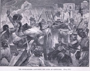 Highlanders fanget Cawnpore 1857 e.Kr