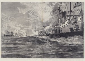 Sjømanøvrene, handling utenfor Isle of Man, 3. august