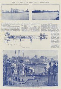 Oxford og Cambridge Boat-Race av William Heysham Overend