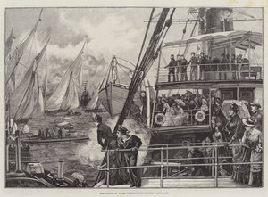 Prinsen av Wales starter Jubilee Yacht-Race