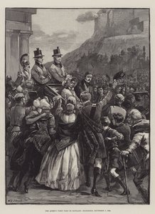 Dronningens første besøk i Skottland, Edinburgh, 3. september 1842