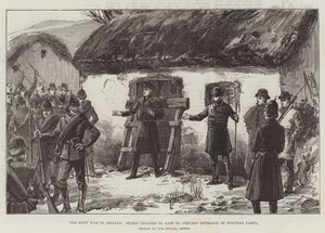 Leiekrigen i Irland, Priest lenket til Gate for å forhindre inntreden av utkastende part