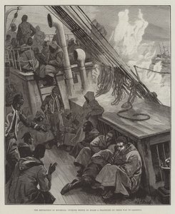 Revolusjonen i Roumelia, tyrkiske redifs om bord på en transport på vei til Salonica