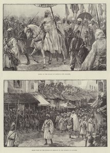 Sultanen av Marokko i Tanger