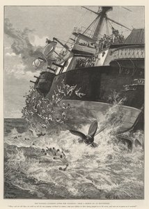 Victoria kantret etter kollisjonen
