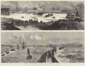 Prinsen av Wales besøk i Newcastle-on-Tyne