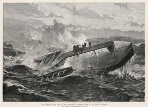 Redningen av mannskapet på Cleopatra, ved daggry i Biscayabukta