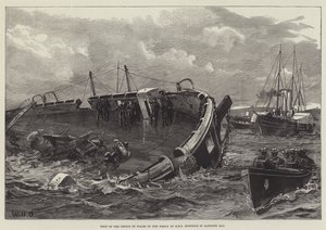 Besøk av Prince of Wales til vraket av HMS Eurydice i Sandown Bay