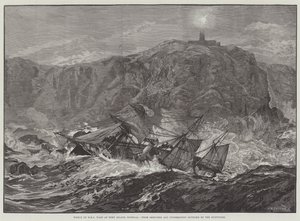 Vraket av HMS Wasp på Tory Island, Donegal