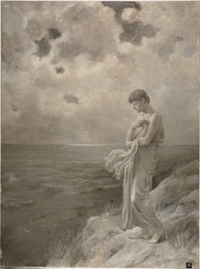 Sonnet: "Når jeg har frykt for at jeg kan slutte å være", 1887 av William Hicok Low