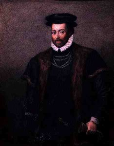 Lord North (akvarell på papir)
