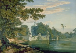 En utsikt nær Agra, ca. 1780 av William Hodges