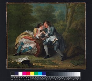 Etter, ca. 1730-31 (olje på lerret) av William Hogarth