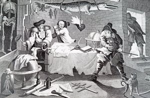 En okkult scene av William Hogarth