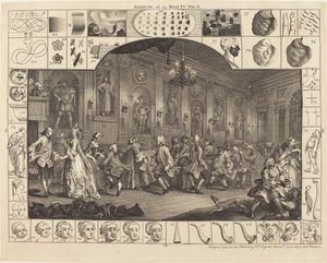Analyse av skjønnhet: pl.2 av William Hogarth