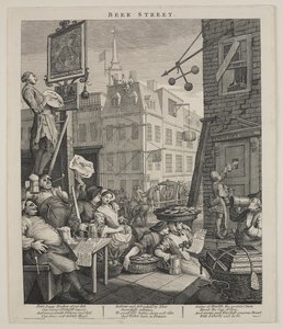 Beer Street av William Hogarth